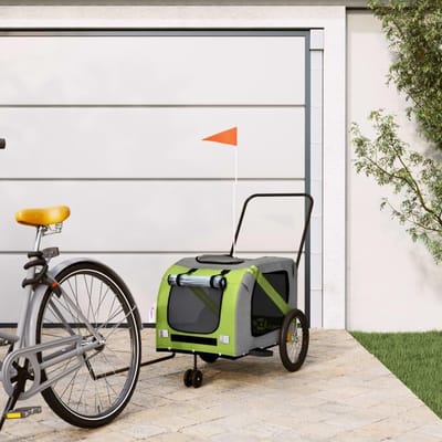 Fietskar Huisdieren - Hondenkar Aanhanger - Reizen met Huisdier - Robuust IJzeren Frame - 134 x 68 x 72 cm