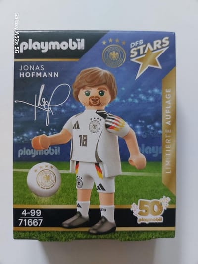 playmobil 71667 duitse voetballer dfb stars Jonas Hofmann