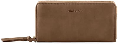 FREDsBRUDER portemonnee Just Easy Long Wallet Khaki Green bruine