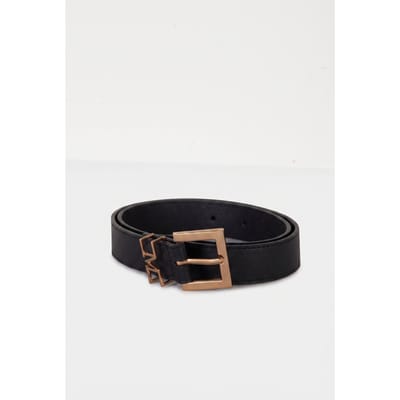 GUESS Logo Belt Jet Black A996 Taglia: S | Cinture Outlet | Donna | Nero