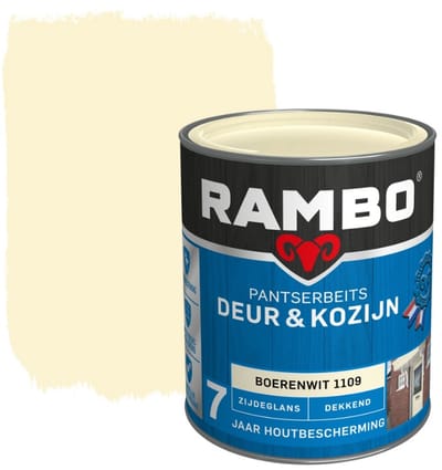 Rambo Pantserbeits Deur & Kozijn Dekkend - 1.5L - Boerenwit