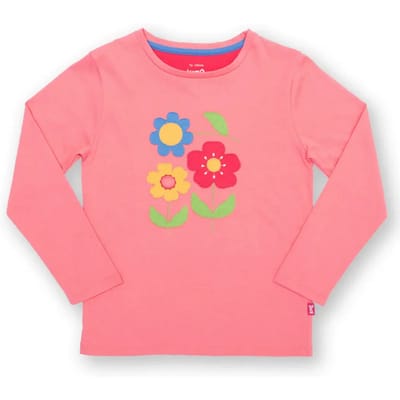 Meisjes-T-shirt met lange mouwen Kite Power