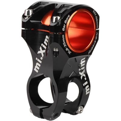 31.8*50mm Aluminiumlegering Korte Fiets Stuurpen Stuurverhoger Fietsonderdelen(zwart) red