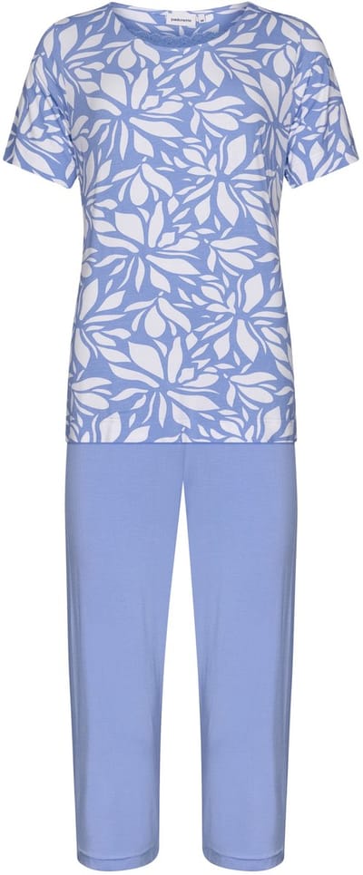 Pastunette Pyjama Soft Blue - Bamboe - Blauw - Maat 36