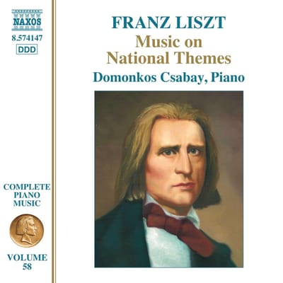 Domonkos Csabay - Liszt: Complete Piano Music | 58 (Music On National Themes) (CD)
