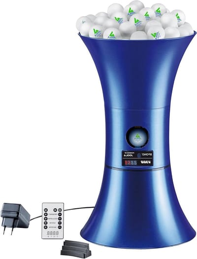 Tafeltennisrobot - Balmachine Oefenen - Training Verbeteren - Geïntegreerde Oscillator - 20-70 Ballen/Min - Blauw