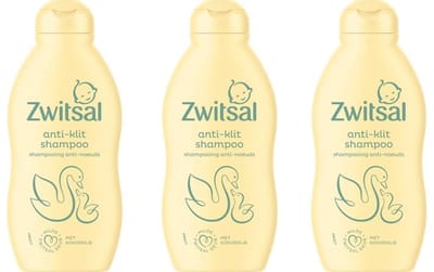 Zwitsal Anti-Klit Shampoo - Baby - prikt niet in de oogjes en helpt het babyhuidje te beschermen - 3 x 200 ml