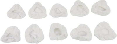 Microvezel Driehoekige Pads - Stoomreiniger Doppen - Vloeren Reinigen - Dubbellaags Ontwerp - 10 Stuks - Zoals Afgebeeld