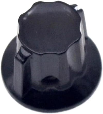 Potentiometer Knop - Regelaar Dop - Elektronica Reparatie - Bakeliet Materiaal - 4MM Schacht - Zwart