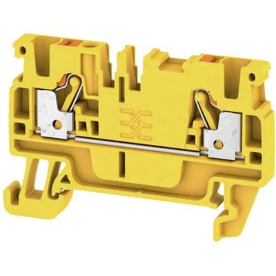 Weidmüller 1521940000 Doorgangsklem 5.1 mm Spanveer Geel 100 stuk(s)