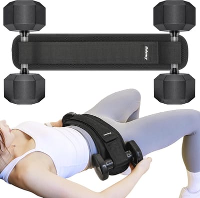 Heupdrukriem voor Zware Halters | Booty Belt voor Heupstuwkracht | Slipbestendige Sportaccessoire