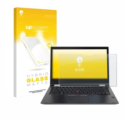 upscreen - Screenprotector voor Lenovo ThinkPad Yoga X380 - Folie Beschermfolie Beschermglas matte