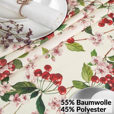 Wasbare Tafelkleed Katoen Polyester Acryl Binnen Buiten 260 x 140 cm Ablatend