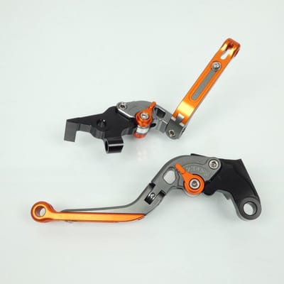 Levier frein embrayage pour moto Yamaha 600 FZ6R 2009 à 2015 alu CNC paire Neuf