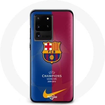 Coque pour Samsung Galaxy S20 Ultra FC Barcelone Logo Équipe de football
