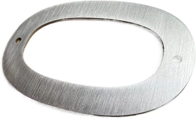 Huisnummer - Adresbord Metaal - Duidelijk Zichtbaar - Geborsteld RVS - 127mm Hoog - Zilver