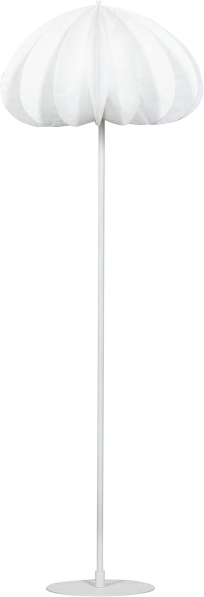 WOOOD Dalia vloerlamp - Papier - Wit - 150xØ50 cm