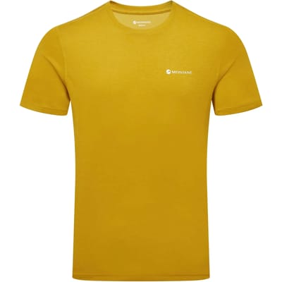 Montane Dart T-shirt Met Korte Mouwen Geel S Man