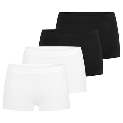 Schiesser Dames boyshort 4 pack Unique Micro