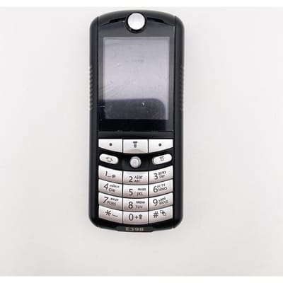 Gereviseerde originele Motorola E398 GSM 900/1800/1900 Mini-SIM 1,9 inch mobiele telefoon 1 Battery 1 Charger zwart