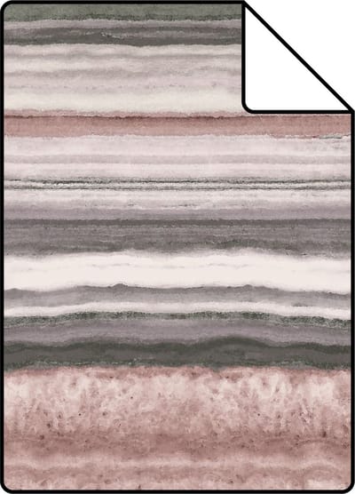 Proefstaal Origin Wallcoverings behang gelaagd marmer steen kwartsroze - 26,5 x 21 cm - 337237-S