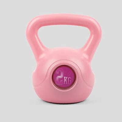 Kettlebell voor Krachttraining en Full-Body Workout - Vinyl Gewicht van 2kg tot 12kg voor Thuis en Sportschool