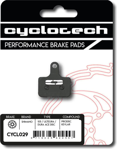 Prodisc Kevlar Remblokken voor TRP Hylex RS Flat mount