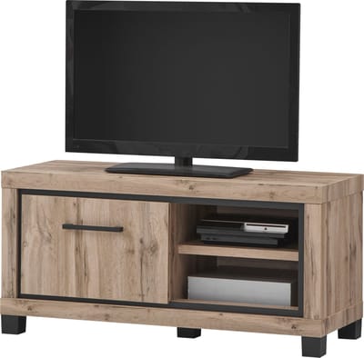 Belfurn - Tv-meubel elegant 120 cm 1 deur in canada eik decor