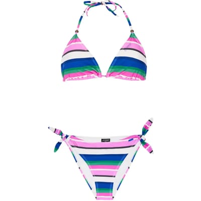 Protest Prtcaley – Triangle bikini set Dames – Koordsluiting – Uitneembare vulling – Breeze Blue
