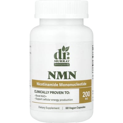 Dr. Murray's, NMN, 200 mg, 60 Veggie Capsules