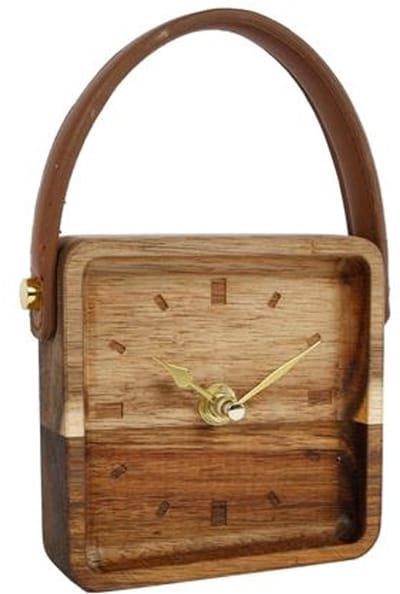 Klok "Vienne" S hout
