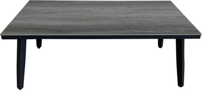 Bijzettafel Mykonos 105x58cm | Grey | Aluminium & Kunststof | Normin