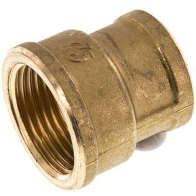 G 1'' x G 3/4'' Messing Ronde Sok 16 Bar