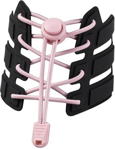 KELERINO. Elastische Veters - Lock - Hardlopen - Sport Veters - Roze