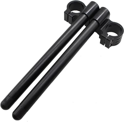 Stuurverhogers Motor - Clip-ons Riser - Comfortabel Rijden - CNC Aluminium - 50MM Vork - Zilver
