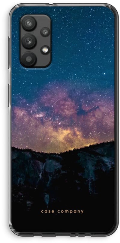 Case Company® - Hoesje geschikt voor Samsung Galaxy A32 4G hoesje - Travel to space - Soft Cover Telefoonhoesje - Bescherming aan alle Kanten en Schermrand