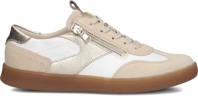 Waldläufer Daisy Sneakers - Leer - Dames - Beige - Maat 36