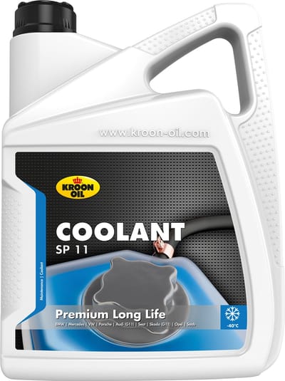 Kroon-Oil Coolant SP 11 - Koelvloeistof - Vorstbeveiliging - 5 Liter - Blauw