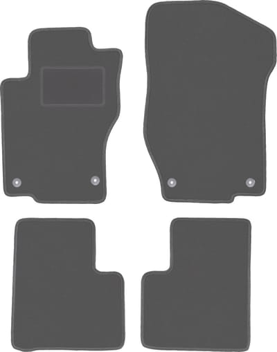 Grafiet automatten voor: Mercedes ML W164 SUV (2005-2011)