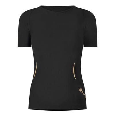 Skins Dames/Dames A400 Compressieshirt (Zwart)