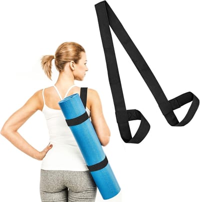 Yogamat Draagriem - Mat Draagdoek - Gemakkelijk Vervoer - Verstelbare Lus - Alle Matten - Katoen