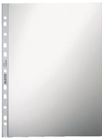 Leitz Premium Kwaliteit Showtas - A4 - 0,08 mm - 11-gaats - 100 stuks - Transparant