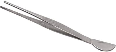 Dailygoods- Bonsai-pincet Roestvrij Staal - Tuinpincet - Plantenpincet - Ergonomisch Handvat - Slijtvast - Gewicht 58 gr - Afmetingen 4,5 x 2 cm