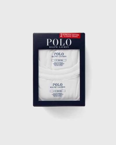 CLASSIC-2 PACK-CREW UNDERSHIRT