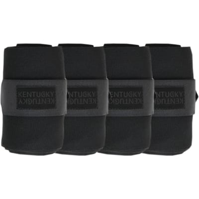 Kentucky Horsewear - Vuilafstotende stal bandages zwart