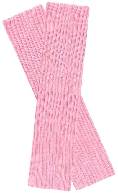 Beenwarmers - Overknee - Leg warmers - Kuitwarmers - 40 cm - Verkleedaccessoires - Carnaval - Lichtroze - One size - 1 paar - Jonyx