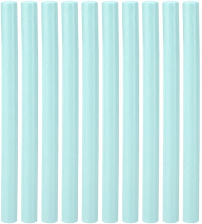 Dailygoods- Wasstiften 10 Stuks - Decoratieve Waskrijtjes - Voor DIY Enveloppen - Bruiloft/Uitnodigingen - Makkelijk te Gebruiken - 10x0.8 cm - Zegelwas