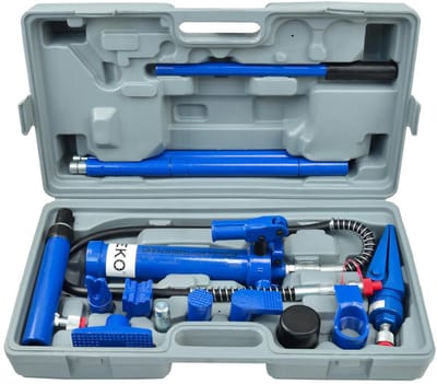 GEKO Hydraulische reparatieset - 4 ton - veelzijdig en robuust