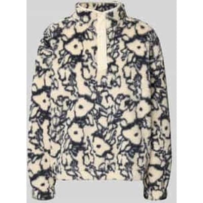 Sherpa jacket met opstaande kraag