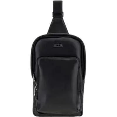 Schoudertas met metalen logo Guess Boston